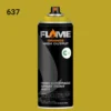 ספריי גרפיטי לחץ גבוה עד 12יח  -MOLOTOW Flame Orange - 637-pear-light