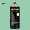 ספריי גרפיטי לחץ גבוה עד 12יח  -MOLOTOW Flame Orange - 664-menthol-light