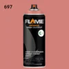 ספריי גרפיטי לחץ גבוה עד 12יח  -MOLOTOW Flame Orange - 697-cocoa-light