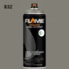 ספריי גרפיטי לחץ גבוה עד 12יח  -MOLOTOW Flame Orange - 832-stone-grey