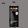 ספריי גרפיטי לחץ גבוה עד 12יח  -MOLOTOW Flame Orange - 840-dark-grey-ntr