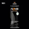 ספריי גרפיטי לחץ גבוה עד 12יח  -MOLOTOW Flame Orange - 901-thick-black