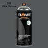 ספריי גרפיטי לחץ גבוה עד 12יח  -MOLOTOW Flame Orange - 902-ultra-chrome