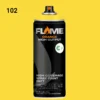 ספריי גרפיטי לחץ גבוה עד 12יח  -MOLOTOW Flame Orange - 102-zinc-yellow